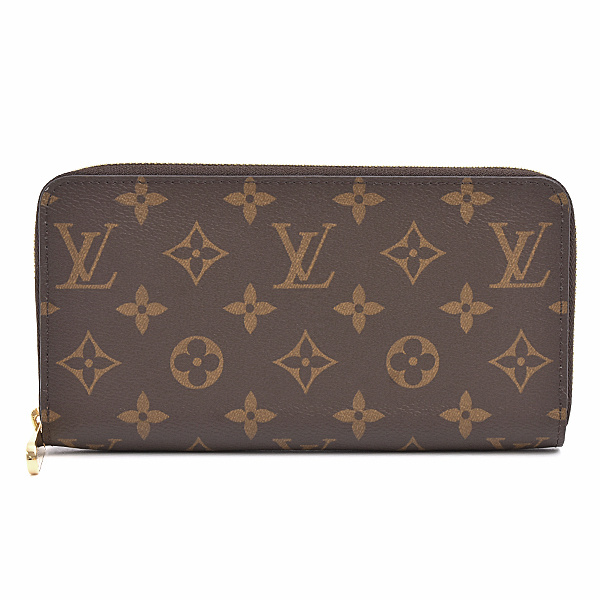 ルイヴィトン 財布 レディース モノグラム ジッピーウォレット ラウンドファスナー 長財布 ブラウン Louis Vuitton M42616 未使用展示品