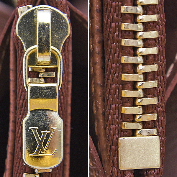 ルイヴィトン 財布 レディース モノグラム ジッピーウォレット ラウンドファスナー 長財布 ブラウン Louis Vuitton M42616 未使用展示品