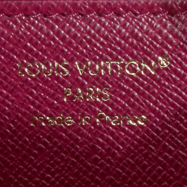 ルイヴィトン 財布 レディース ジッピーウォレット 長財布 モノグラム フューシャ M41895 Louis Vuitton 未使用展示品