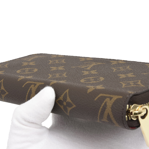 ルイヴィトン 財布 レディース ジッピーウォレット 長財布 モノグラム フューシャ M41895 Louis Vuitton 未使用展示品