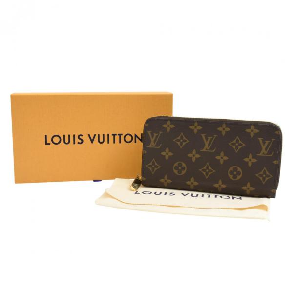 ルイヴィトン 財布 レディース ジッピーウォレット 長財布 モノグラム フューシャ M41895 Louis Vuitton 未使用展示品