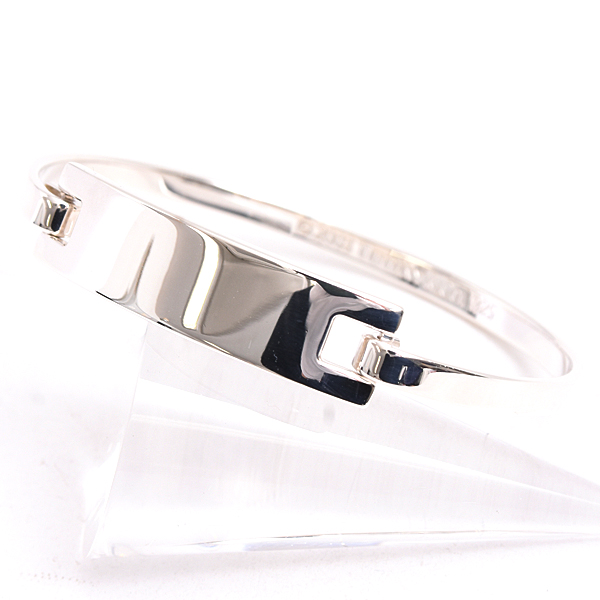 ティファニー バングル レディース レクタングル ID バングル ブレス シルバー TIFFANY SV925 中古
