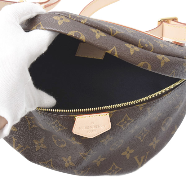ルイヴィトン バッグ レディース メンズ バムバッグ ボディバッグ モノグラム Louis Vuitton M43644 中古