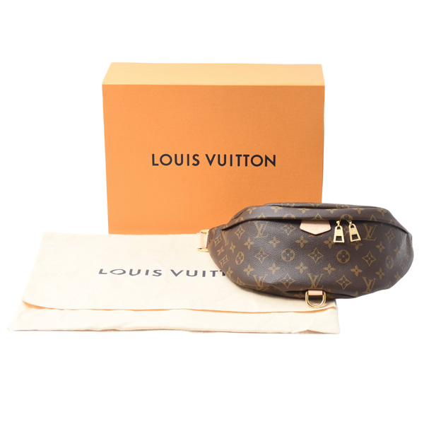 ルイヴィトン バッグ レディース メンズ バムバッグ ボディバッグ モノグラム Louis Vuitton M43644 中古