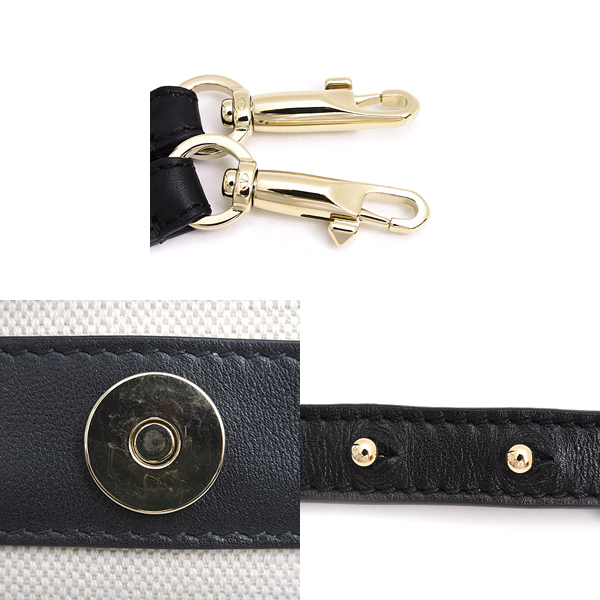 ヴァレンティノ バッグ レディース ガラヴァーニ VLTN ミニ トートバッグ オフホワイト キャンバス VALENTINO VW2B0H19FWB 中古