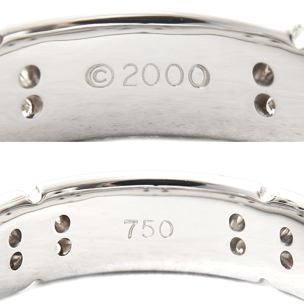 ティファニー 指輪 レディース メンズ ストリーメリカ リング 20Pダイヤモンド 日本サイズ実寸11.5～12号 750WG TIFFANY 中古