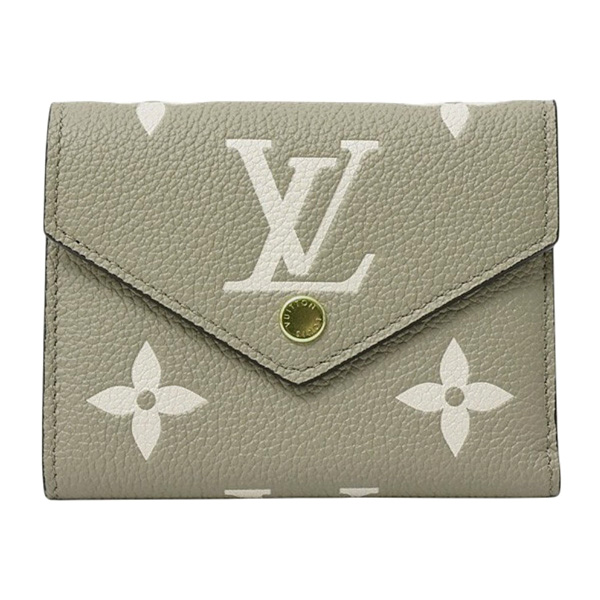 ルイヴィトン 財布 レディース モノグラムアンプラント ポルトフォイユ ヴィクトリーヌ トゥルトレール クレーム Louis Vuitton M81861 未使用展示品