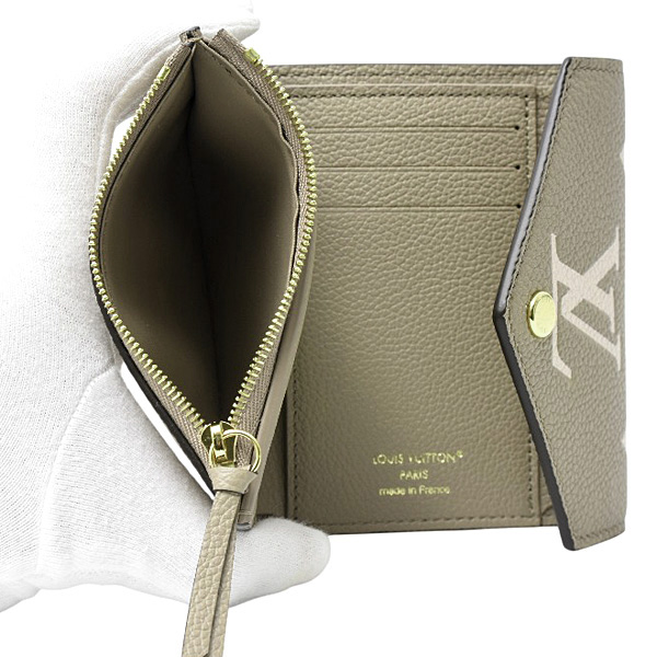 ルイヴィトン 財布 レディース モノグラムアンプラント ポルトフォイユ ヴィクトリーヌ トゥルトレール クレーム Louis Vuitton M81861 未使用展示品