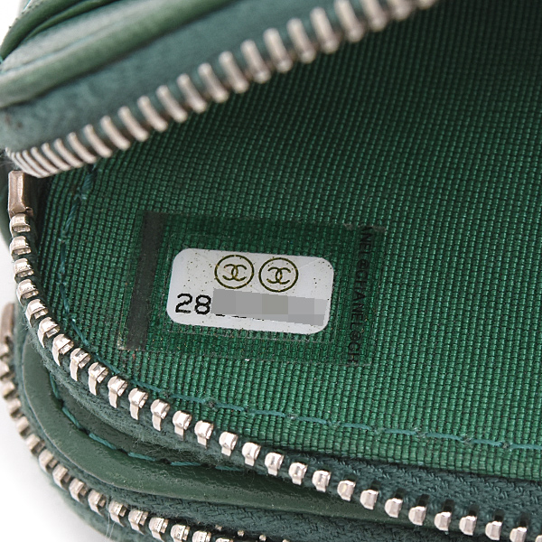 シャネル バッグ レディース マトラッセ チェーンウォレット 2WAY ラムスキン グリーン CHANEL 中古