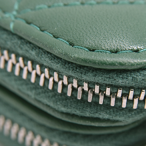 シャネル バッグ レディース マトラッセ チェーンウォレット 2WAY ラムスキン グリーン CHANEL 中古