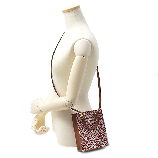ルイヴィトン バッグ レディース モノグラムジャガード プティット サックプラ M69846 Louis Vuitton 中古