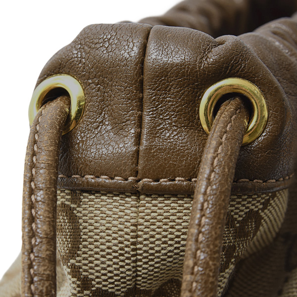 グッチ バッグ レディース ホースビット 1955 バケットバッグ ショルダー GGキャンバス GUCCI 602118 中古