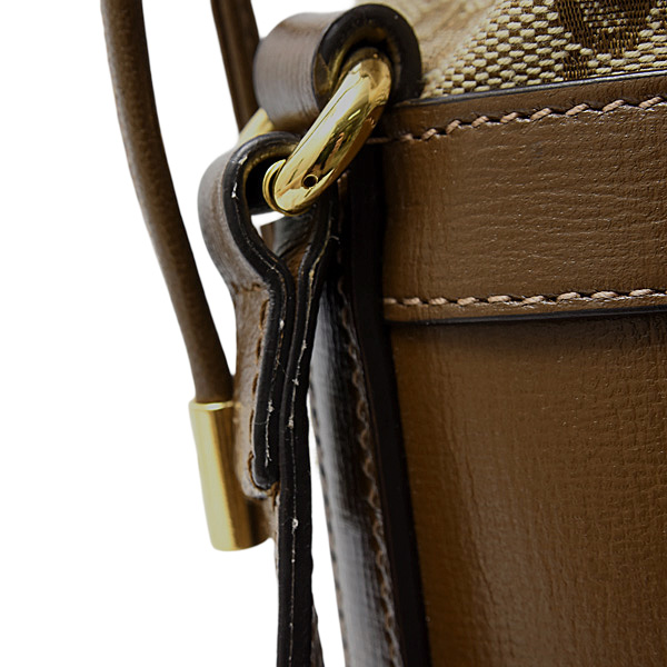 グッチ バッグ レディース ホースビット 1955 バケットバッグ ショルダー GGキャンバス GUCCI 602118 中古