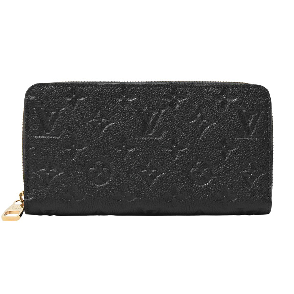 ルイヴィトン 財布 レディース メンズ モノグラムアンプラント ジッピーウォレット ノワール Louis Vuitton M28791 未使用展示品