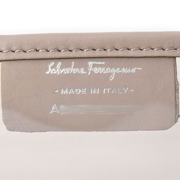 サルヴァトーレ フェラガモ バッグ レディース ヴァラリボン 編み込み ハンドバッグ トートバッグ ナイロン ベージュ系 Salvatore Ferragamo 中古