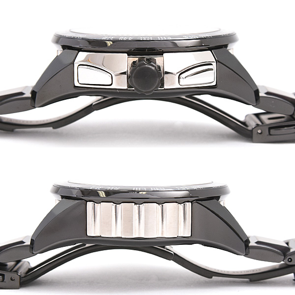 セイコー 時計 メンズ ブライツ エグゼクティブライン ソーラー電波 ブラック文字盤 ステンレス SEIKO SAGA113 8B54-0AK0 中古