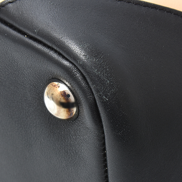 シャネル バッグ レディース カンボンライン トートバッグ ラージ ベージュ系 ブラック CHANEL A25167 中古