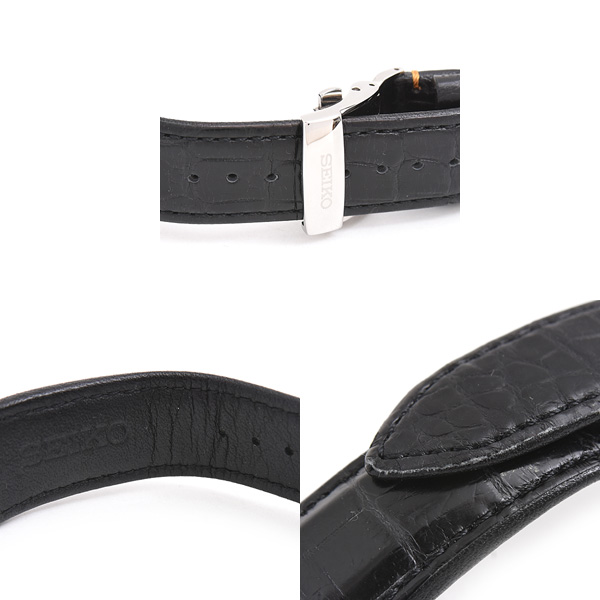 セイコー 腕時計 メンズ ブライツ フライトエキスパート ソーラー電波 ブラック文字盤 チタン SEIKO SAGA221 8B92-0AP0 中古