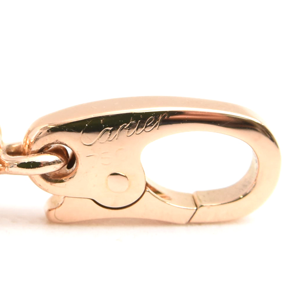 カルティエ チャーム レディース ショッピングバッグ モチーフ チャーム ペンダント ピンクゴールド Cartier 750PG 中古