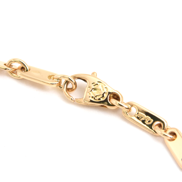 カルティエ ブレス レディース フィガロ ブレスレット 8.3g イエローゴールド Cartier 750YG 中古