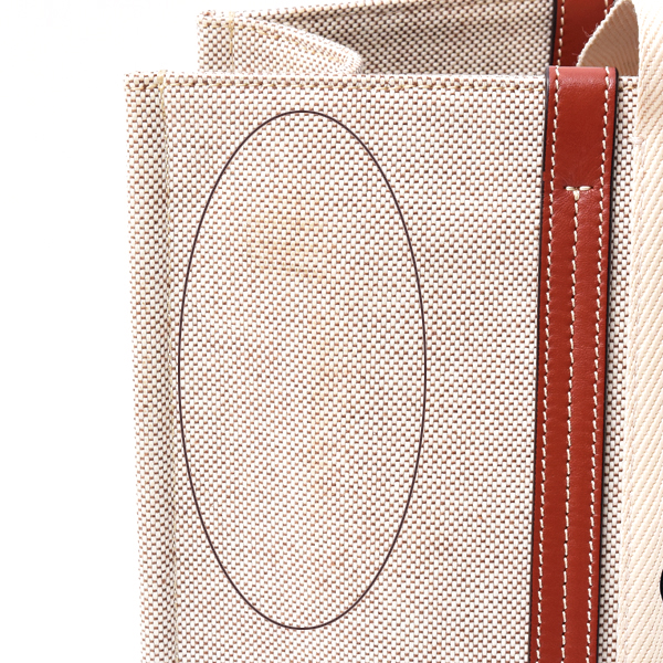 クロエ バッグ レディース ウッディ ラージ トートバッグ キャンバス レザー ブラウン系 CHC22AS382I2690U Chloe 中古