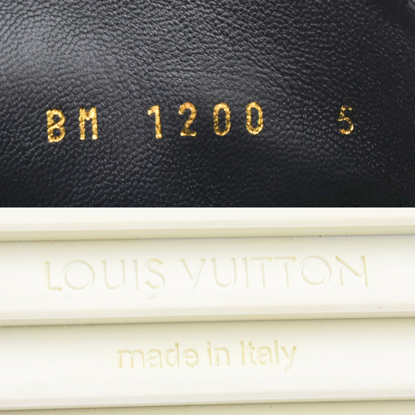 ルイヴィトン 靴 メンズ レディース LVモッズ アンクルブーツ スニーカー モノグラム デニム 5 日本サイズ24.5cm Louis Vuitton 中古