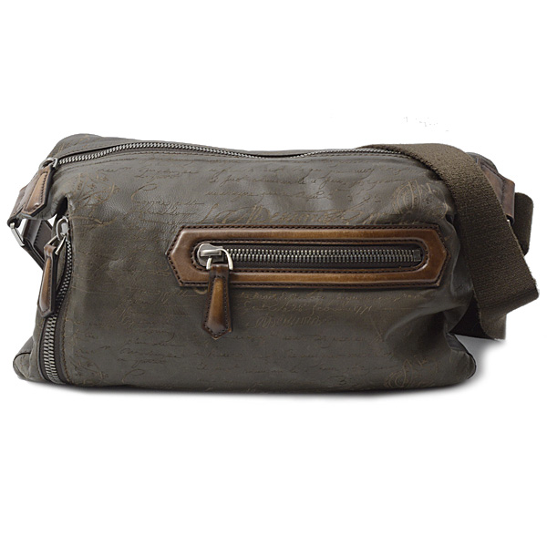 ベルルッティ レザー カリグラフィ ショルダーバッグ 斜めがけ（Brand  