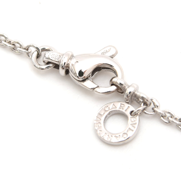 ブルガリ ネックレス レディース ドッピオクオーレ ダイヤ ネックレス ホワイトゴールド BVLGARI 750WG 中古