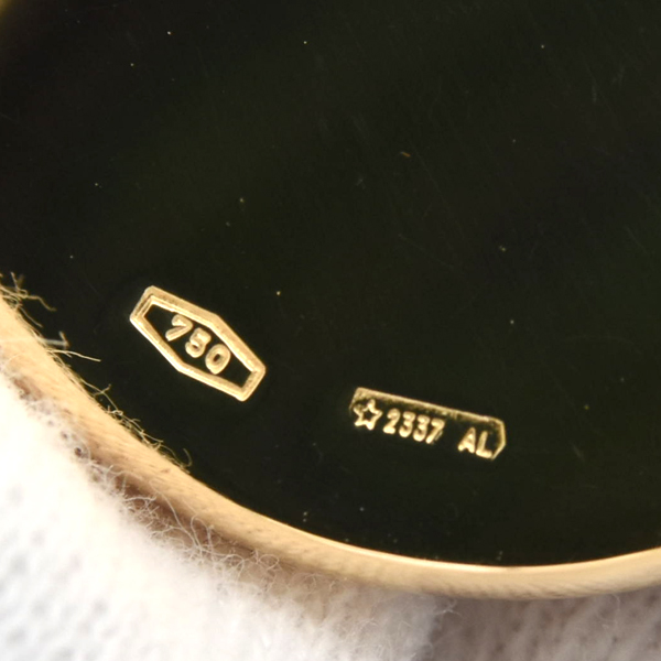 ブルガリ ペンダント ユニセックス ホロスコープ 山羊座 ペンダントトップ ゴールド BVLGARI 750YG×WG 中古