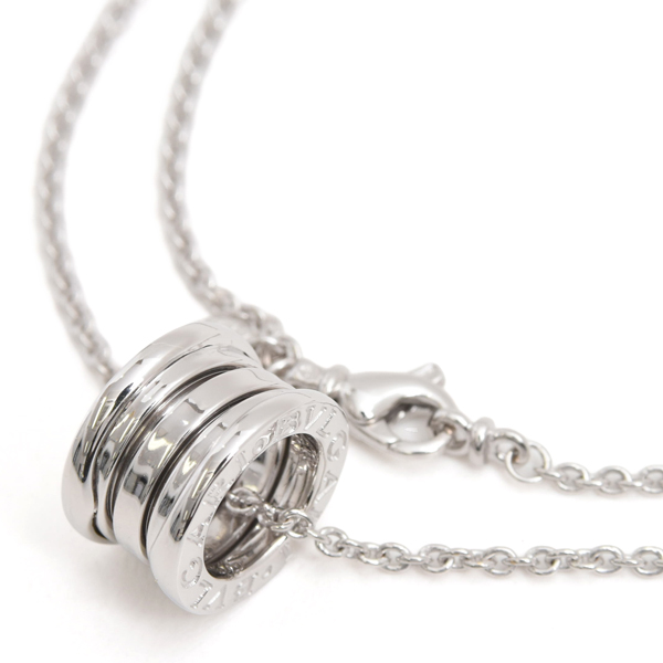 ブルガリ ネックレス レディース ビー ゼロワン B-ZERO1 ネックレス BVLGARI 750WG 中古