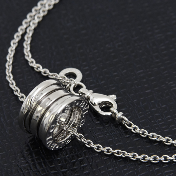 ブルガリ ネックレス レディース ビー ゼロワン B-ZERO1 ネックレス BVLGARI 750WG 中古