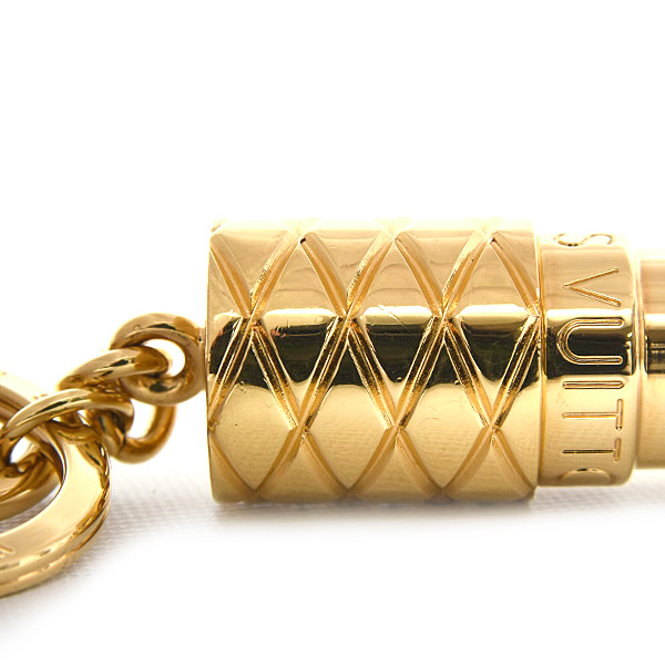 ルイヴィトン レディース ブランド小物 キーホルダー LV リップスティック 口紅 バッグチャーム M03006 Louis Vuitton 中古