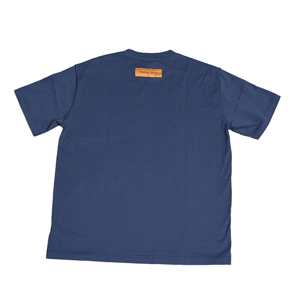 ルイヴィトン 衣料品 メンズ LVステッチ アンドエンブロイダリーTシャツ 半袖 XL ブルー系 1A83RO Louis Vuitton 中古
