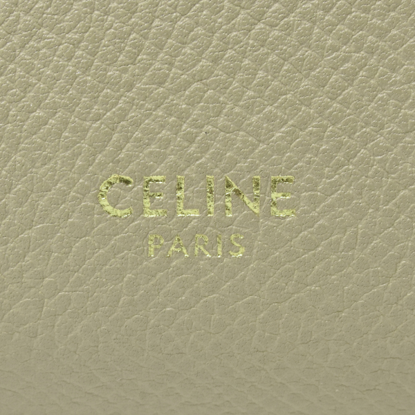 セリーヌ バッグ レディース ベルトバッグ ナノ ショルダーバッグ ハンドバッグ 2WAY グレインカーフスキン CELINE 中古