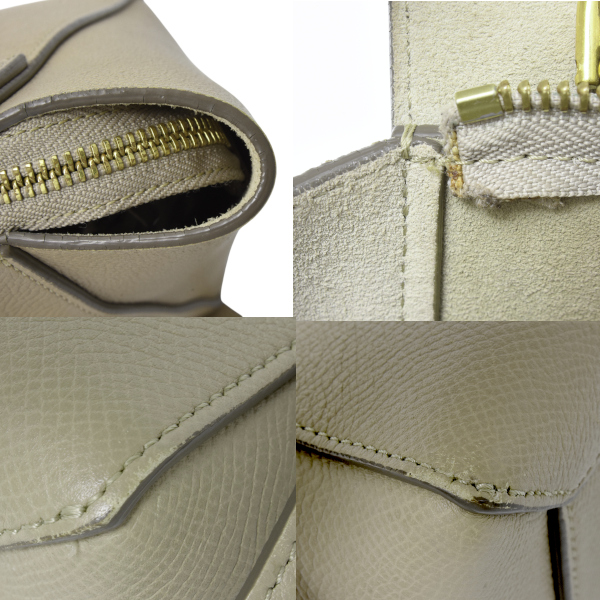 セリーヌ バッグ レディース ベルトバッグ ナノ ショルダーバッグ ハンドバッグ 2WAY グレインカーフスキン CELINE 中古