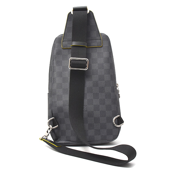 ルイヴィトン バッグ メンズ ダミエグラフィット アヴェニュースリングバッグ ボディバッグ ショルダー N40273 Louis Vuitton 中古