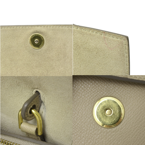 セリーヌ バッグ レディース ベルトバッグ ナノ ショルダーバッグ ハンドバッグ 2WAY グレインカーフスキン CELINE 中古