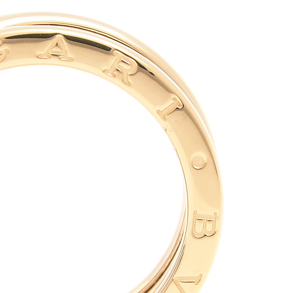 ブルガリ 指輪 メンズ ビーゼロワン B-ZERO1 リング 62号 実寸20.5号 イエローゴールド 750YG BVLGARI 中古