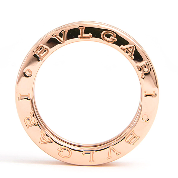 ブルガリ 指輪 レディース ビーゼロワン B-ZERO1 XS リング 50号 実寸10号 ピンクゴールド 750PG BVLGARI 中古