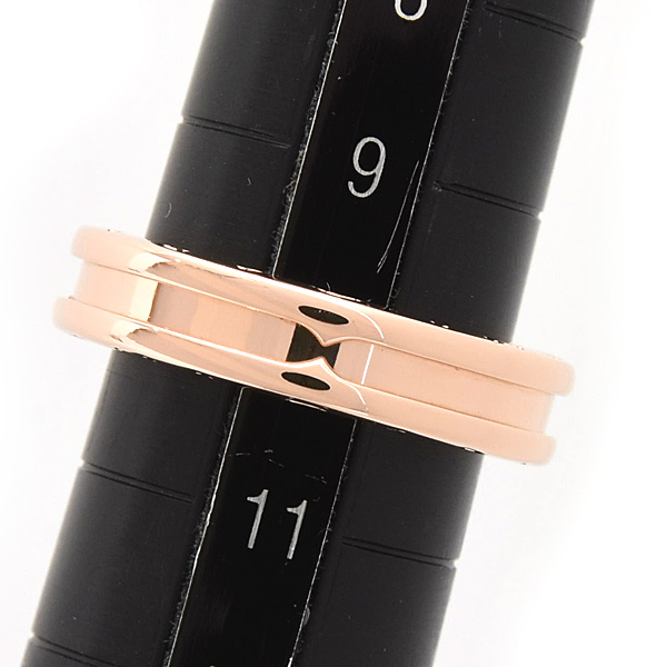 ブルガリ 指輪 レディース ビーゼロワン B-ZERO1 XS リング 50号 実寸10号 ピンクゴールド 750PG BVLGARI 中古