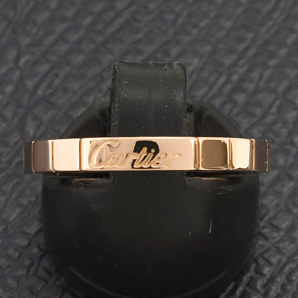 カルティエ 指輪 レディース ラニエール リング 53号 実寸13号 ピンクゴールド 750PG Cartier 中古