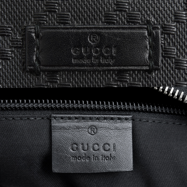 グッチ バッグ メンズ ボストンバッグ ショルダーバッグ ブライト ディアマンテ 2WAY ブラック GUCCI 中古