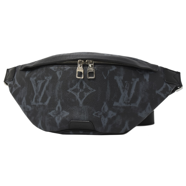 ルイヴィトン バッグ メンズ ディスカバリー バムバッグNM ウエストポーチ モノグラムパステル ノワール Louis Vuitton M57276 中古