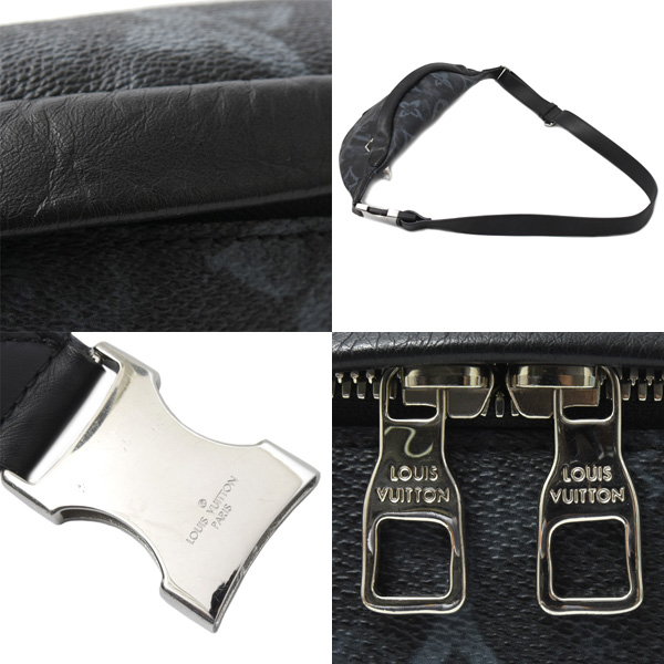 ルイヴィトン バッグ メンズ ディスカバリー バムバッグNM ウエストポーチ モノグラムパステル ノワール Louis Vuitton M57276 中古