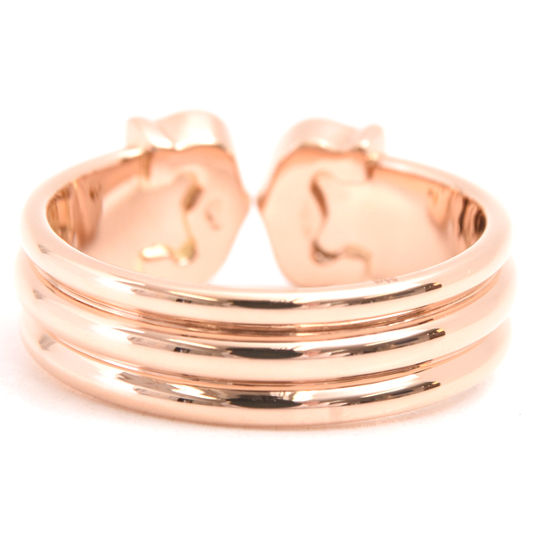 カルティエ 指輪 レディース 2C ダイヤモンドリング 150周年 限定 55号 ピンクゴールド Cartier 750PG 中古