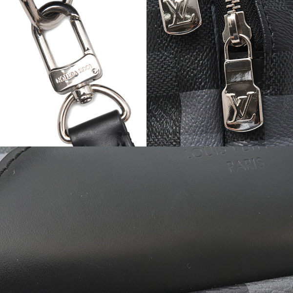 ルイヴィトン バッグ メンズ アヴェニュー スリングバッグ ボディバッグ ダミエグラフィットピクセル Louis Vuitton N40068 中古
