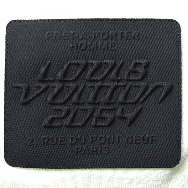 ルイヴィトン 衣料品 メンズ LVプレーンプリント クルーネック 半袖 Tシャツ 飛行機 ロゴ XS コットン オフホワイト Louis Vuitton RM201G NPL HIY38W 中古