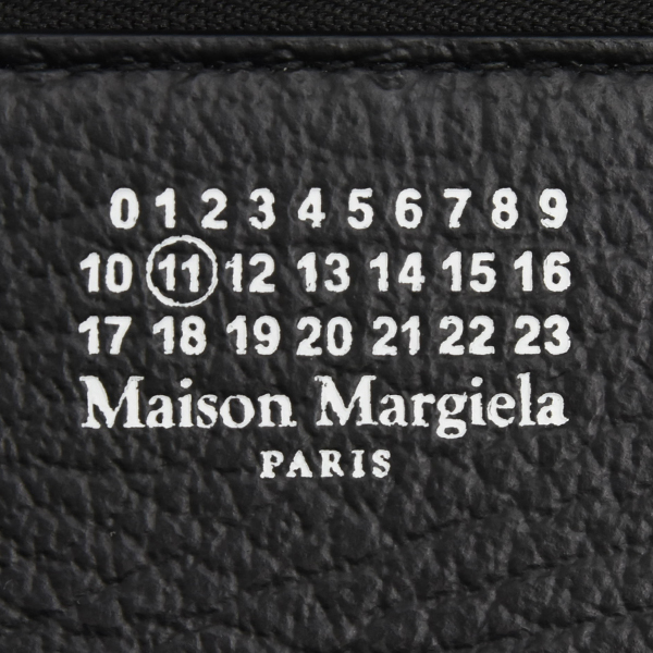 メゾンマルジェラ バッグ レディース チェーン ウォレット ショルダーバッグ カーフレザー ブラック Maison Margiela 中古