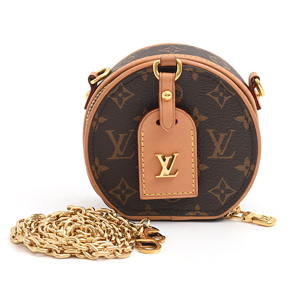 ルイヴィトン バッグ レディース ボワット シャッポー ネックレス ミニショルダーバッグ モノグラム Louis Vuitton M68570 中古