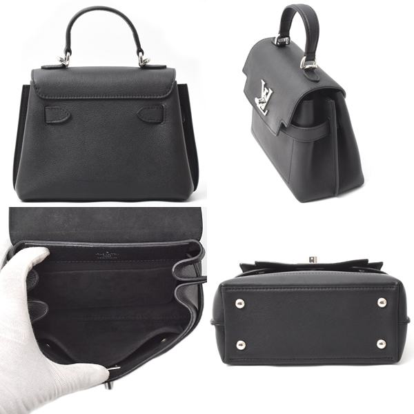 ルイヴィトン バッグ レディース ロックミー エヴァー MINI ハンドバッグ ショルダーバッグ ノワール Louis Vuitton M20997 中古